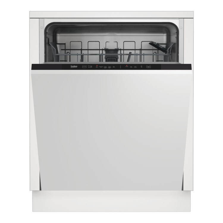 Beko Integrated Dishwasher - Quick&Shine Black Control Panel