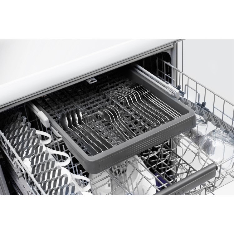 GRADE A1 - BEKO DIN28320 EcoSmart 13 Place Fully Integrated Dishwasher With Cutlery Tray