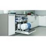 Indesit Fast&Clean Integrated Dishwasher - D-Rated, White control panel