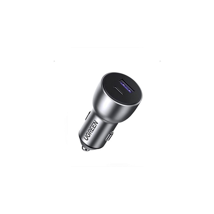 UGreen 52.2W Dual Car Charger USB-C and USB-A