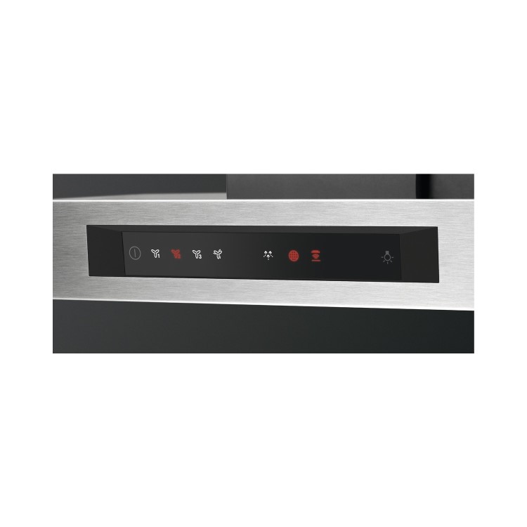 Refurbished AEG DKB5960HM 90cm Pyramid Chimney Cooker Hood with Touch Controls Stainless Steel
