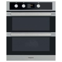 Hotpoint Class 5 Built-In Electric Double Oven - Inox