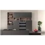 Hotpoint Class 5 Built-In Electric Double Oven - Inox