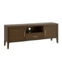 Large Walnut TV Stand with Storage - TV's up to 65" - Delilah