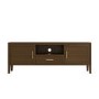 Large Walnut TV Stand with Storage - TV's up to 65" - Delilah