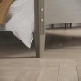 Double Four Poster Bed Frame in Dark Wood - Delilah