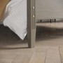 King Size Four Poster Bed Frame in Dark Wood - Delilah