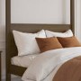 Double Four Poster Bed Frame in Walnut - Delilah