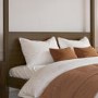 Super King Four Poster Bed Frame in Walnut - Delilah