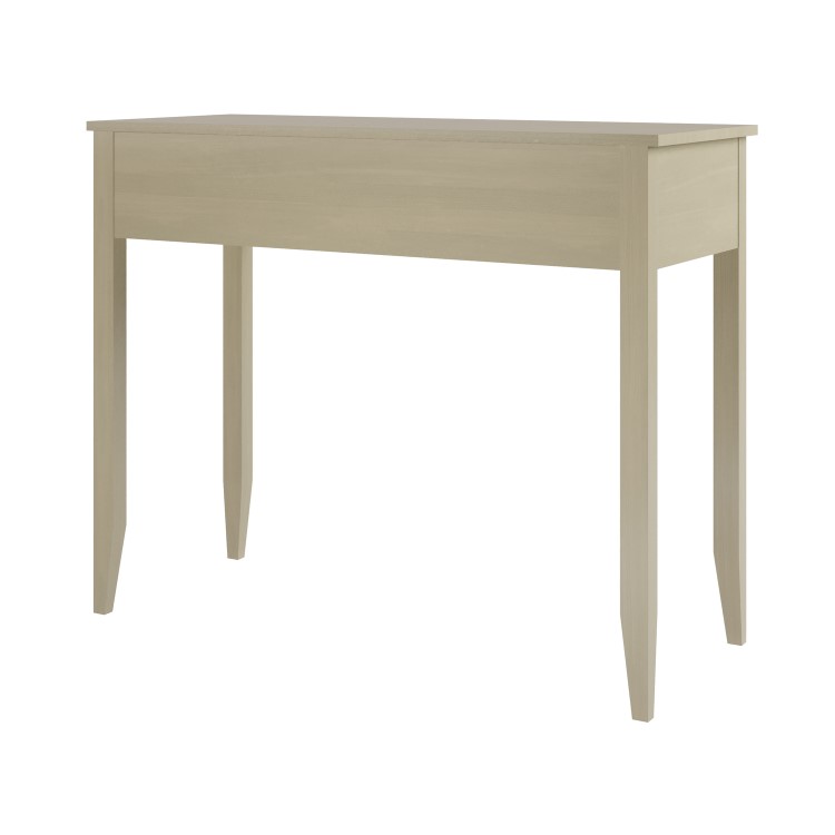 Light Wood Dressing Table with 2 Drawers - Delilah 