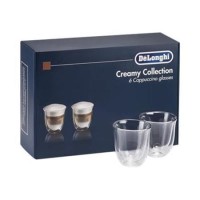 Delonghi Set of 6 Capuccino Glasses