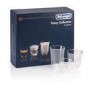 Delonghi Fancy Collection Set of 6 Hand Blown Coffee Glasses