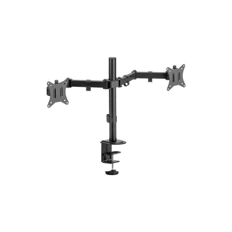 V7 DM1GCD Clamp Mount for Monitor 2 Displays Supported