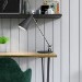 Black Adjustable Desk Lamp - Grantley