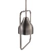 Silver Square Hoop Pendant Light - Alma