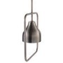 Silver Square Hoop Pendant Light - Alma