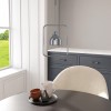 Silver Square Hoop Pendant Light - Alma
