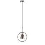 Silver Hoop Pendant Light - Alma