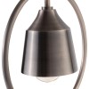 Silver Hoop Pendant Light - Alma