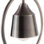 Silver Hoop Pendant Light - Alma