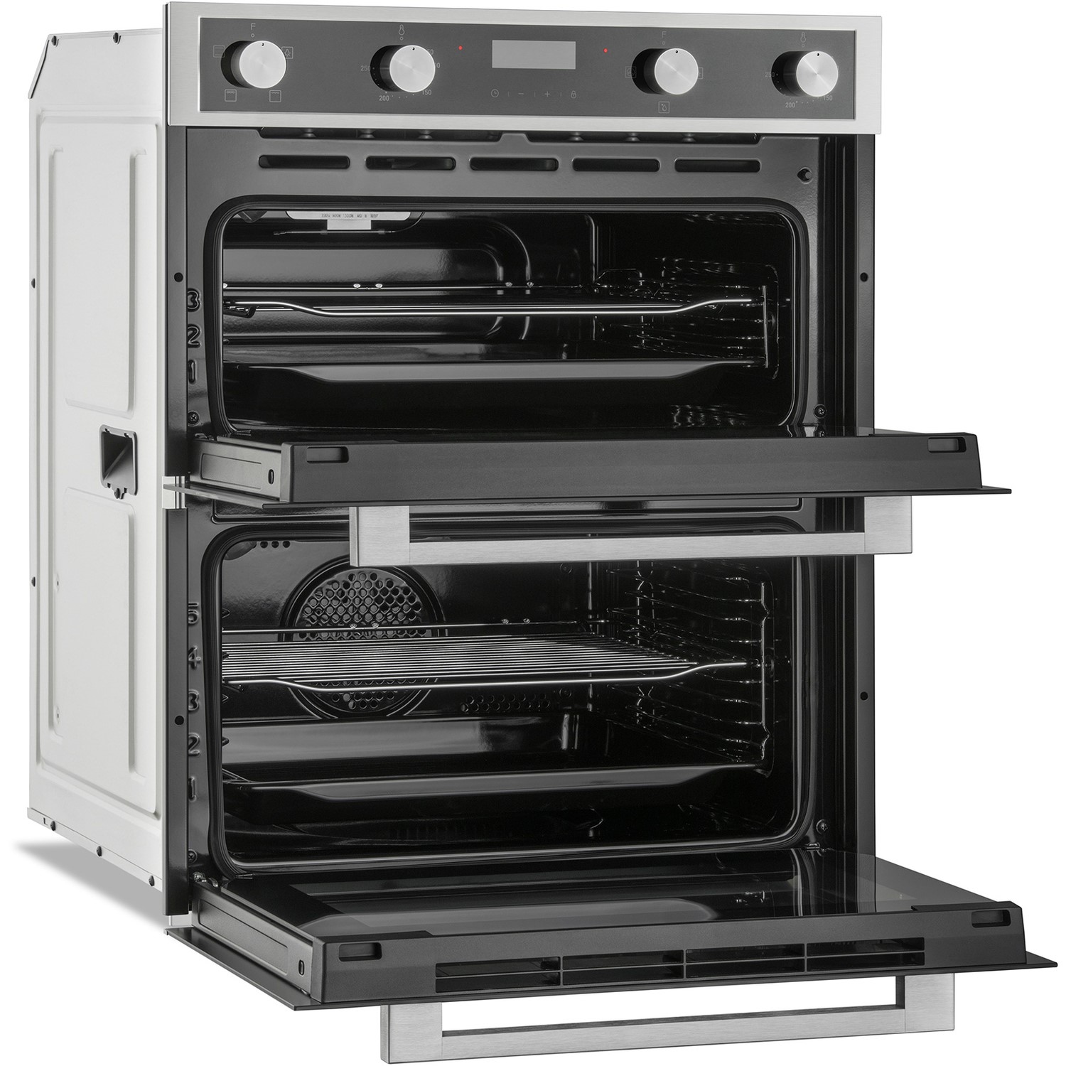 Montpellier DO3550UB Electric Builtunder Double Oven Black