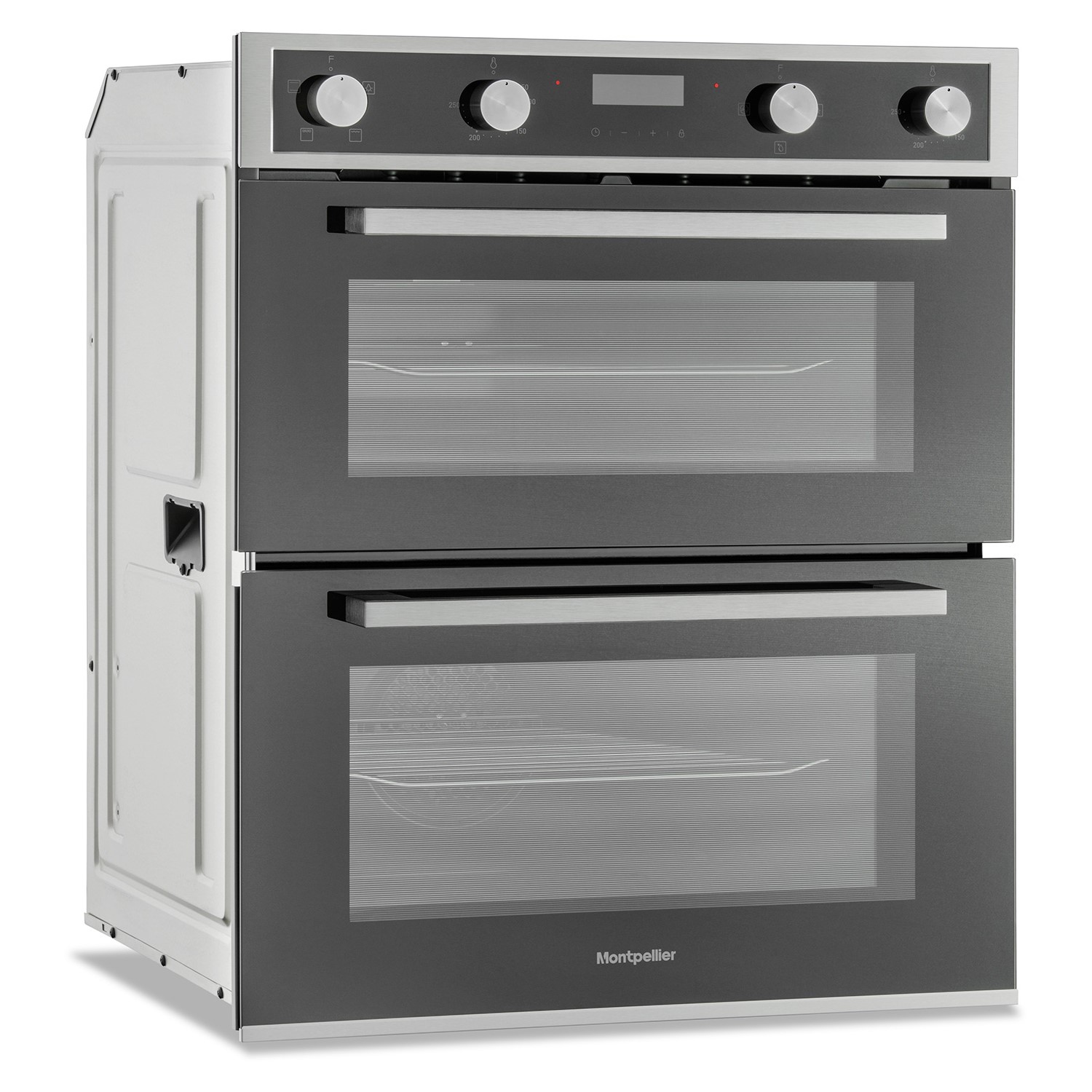 Montpellier DO3550UB Electric Builtunder Double Oven Black