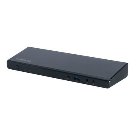 Box Opened 2-Power USB-C & USB-A Hybrid Triple 4K Docking Station