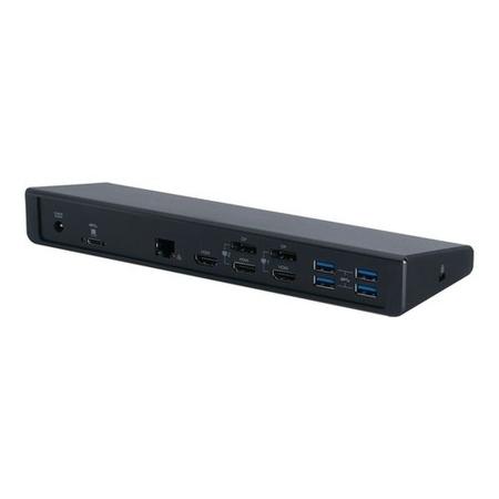 Box Opened 2-Power USB-C & USB-A Hybrid Triple 4K Docking Station