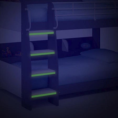 domino white bunk bed