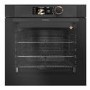 Refurbished De Dietrich DOP8785A 60cm Single Built In Electric Oven with Pyrolytic Cleaning Absolute Black