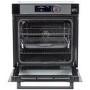 Refurbished De Dietrich DOP8785A 60cm Single Built In Electric Oven with Pyrolytic Cleaning Absolute Black