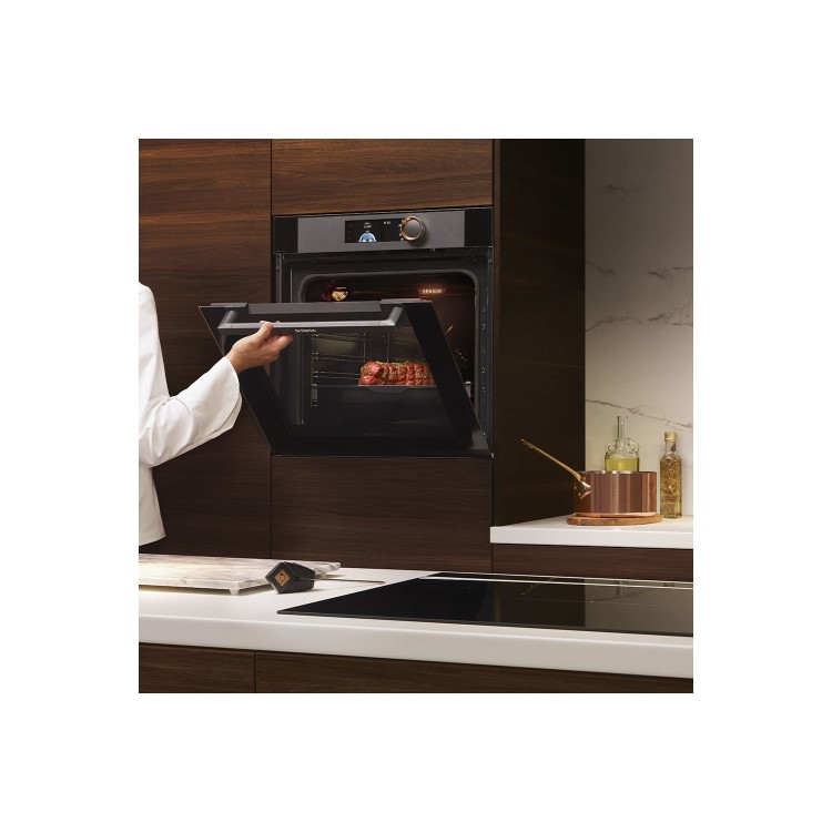 De Dietrich Electric Single Oven with DX3 Display & Pyrolytic Cleaning - Platinum