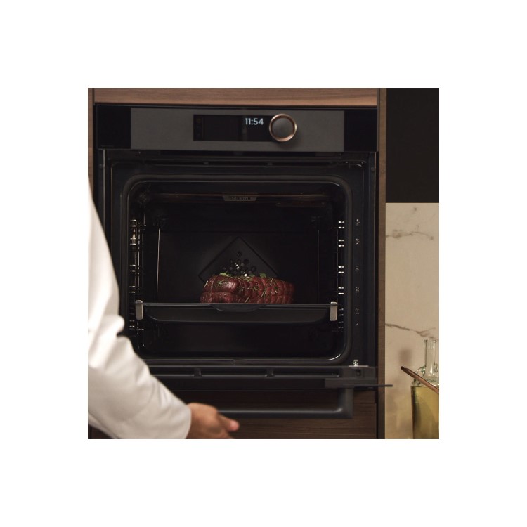De Dietrich Electric Single Oven with DX3 Display & Pyrolytic Cleaning - Platinum