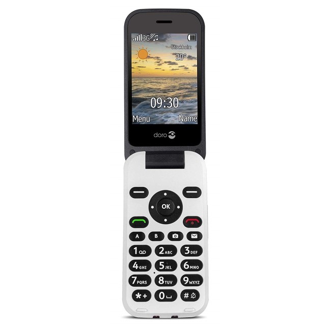 Doro 6620 Black 2.8" 128MB 3G Unlocked & SIM Free Mobile Phone