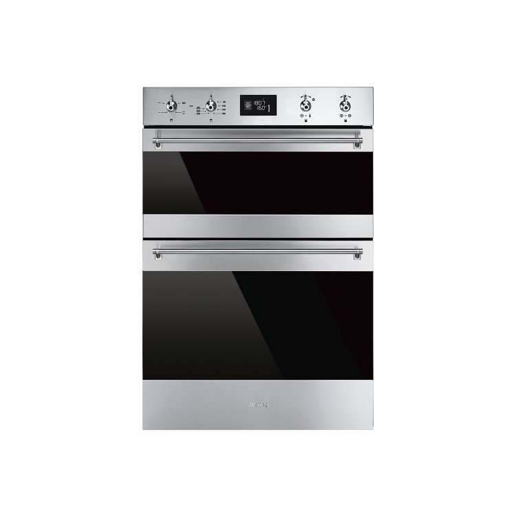 Smeg DOSF6390X Classic Multifunction Electric Built In Double Oven - Stainless Steel