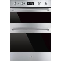 Smeg DOSF6390X Classic Multifunction Electric Built In Double Oven - Stainless Steel