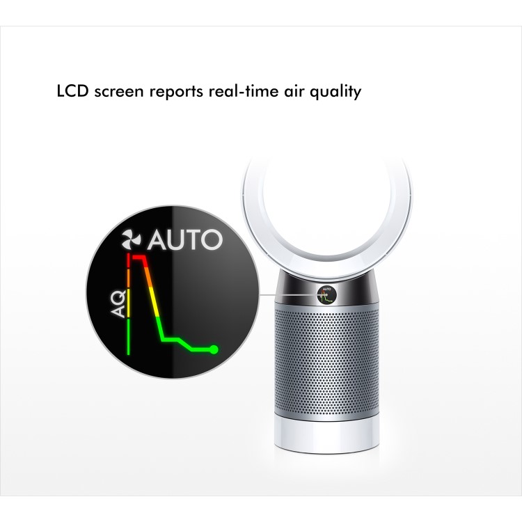 Dyson DP04 Pure Cool  HEPA Air Purifying Bladeless Desk Fan