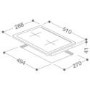 Indesit DP2GSIX Prime 2 Burner Domino Gas Hob  in Stainless steel