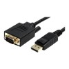 6 ft DisplayPort to VGA Cable - M/M
