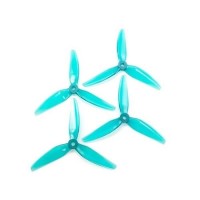 HQ Durable Prop  5.1X4.6X3 Light Teal 2CW+2CCW-Poly Carbonate-POPO