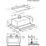 Refurbished AEG DPB3931S 90cm Canopy Cooker Hood Silver