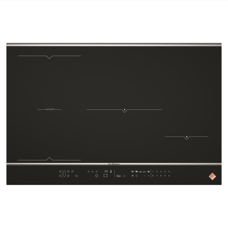 De Dietrich DPI7884XS 80cm Horizone Induction Hob Slide System 8 Functions -  Black