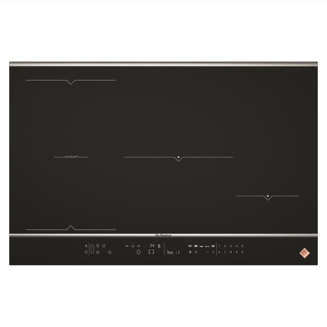 De Dietrich DPI7884XS 80cm Horizone Induction Hob Slide System 8 Functions -  Black