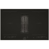 Refurbished De Dietrich DPI7888BH 80cm 4 Zone Venting Induction Hob Black