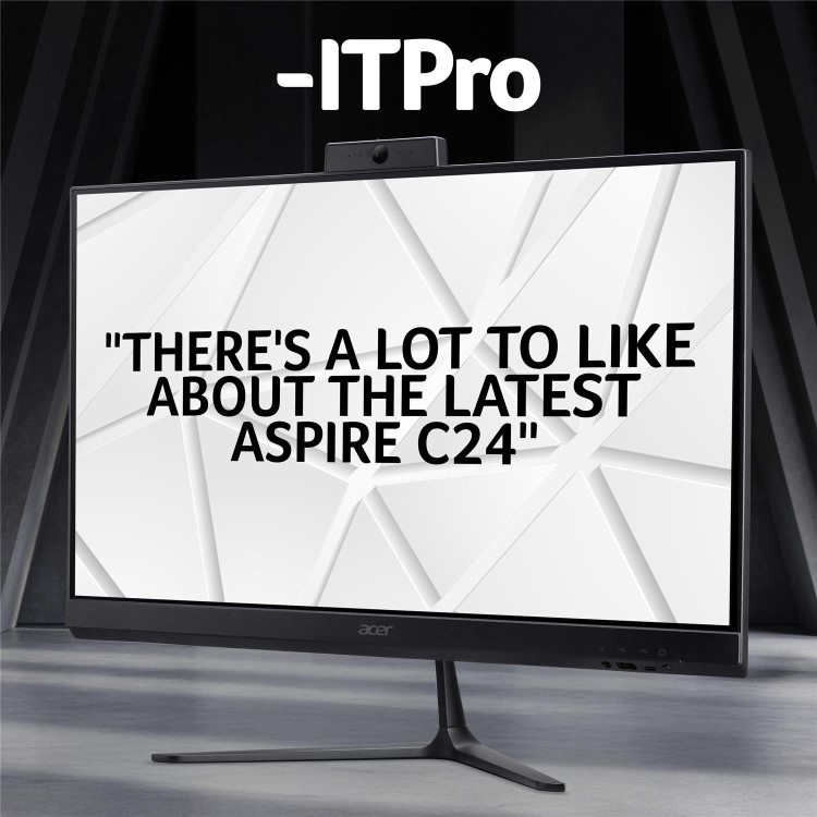 Refurbished Acer Aspire C24-B Intel N150 8GB RAM 256GB SSD 23.8 Inch Windows 11 All-in-One PC