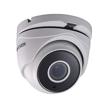 Hikvision 2MP Turret White Analogue Dome Camera - 1 Pack