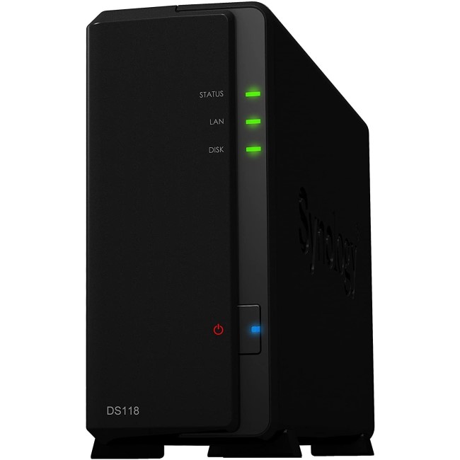 Synology DS118 1 Bay Diskless Desktop NAS