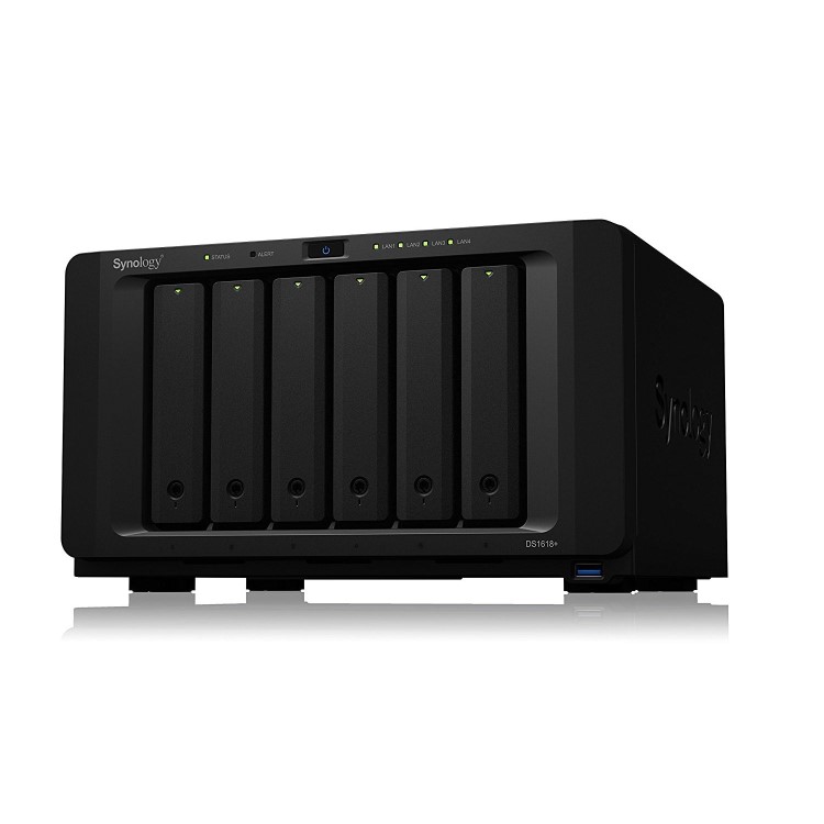 GRADE A1 - Synology DS1618+ 6 Bay Diskless Desktop NAS