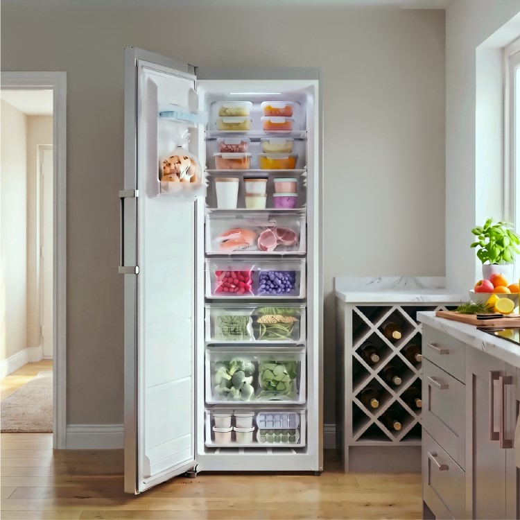 DeSantii 272L Upright Frost Free Freezer – Inox