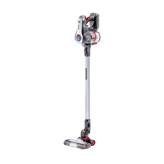 Hoover DS22G Discovery Cordless Stick Vacuum Cleaner - Titanium & Red